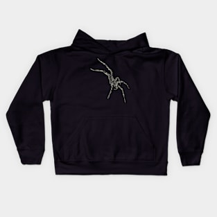 Fishing Spider w/ Six Legs (With Outline) Kids Hoodie